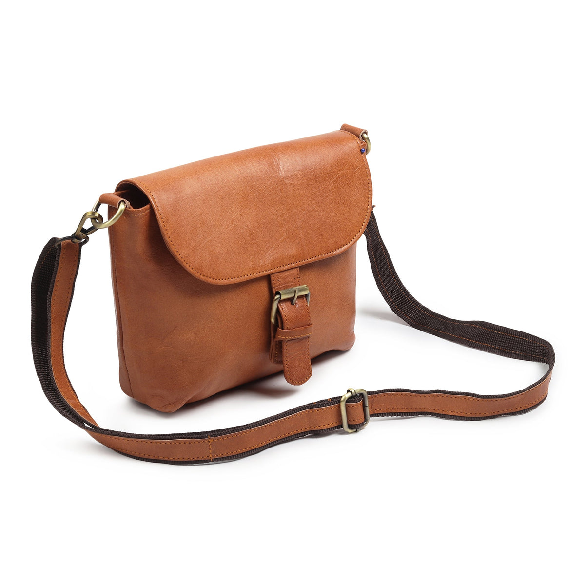 Women’s Mini Tan Satchel Purse
