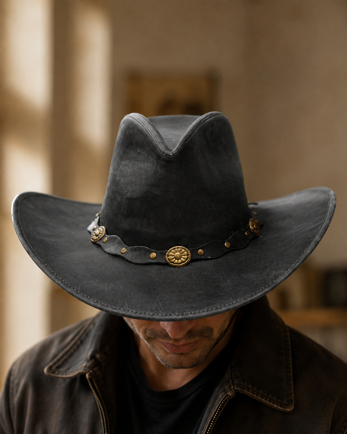 Mavrak Studio's Clifford Cowboy Hat Faded Black