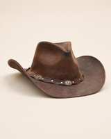 Mavrak Studio's Clifford Cowboy Hat Rustic Brown