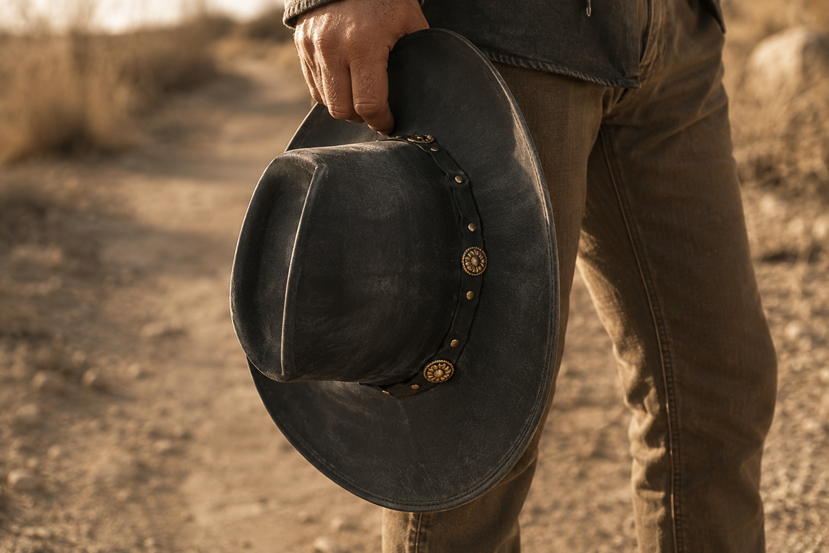 Mavrak Studio's Clifford Cowboy Hat Faded Black